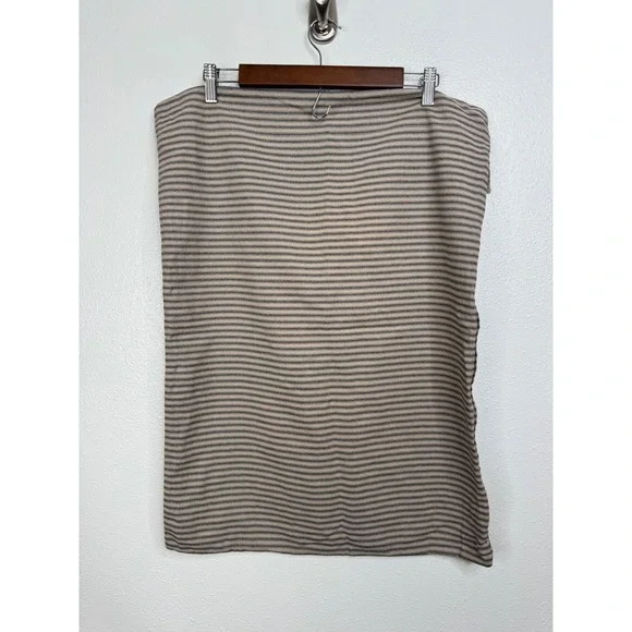 Restoration Hardware Baby & Child Ticking Stripe Cotton Standard Pillowcase Tan