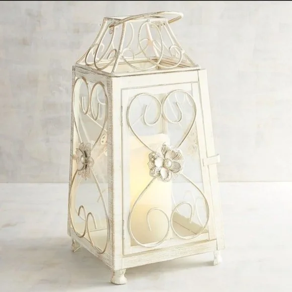 COPY - Pier 1 Imports Ivory Washed Lantern