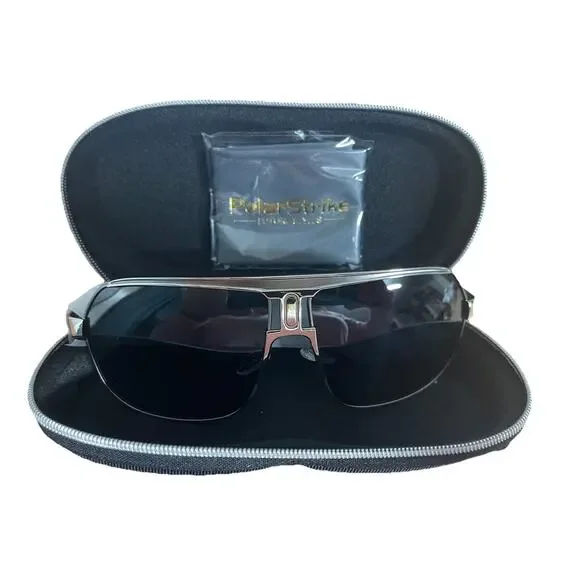 PolarStike Polarized Aviator Sunglasses w/ Hard Case Men/Women Unisex