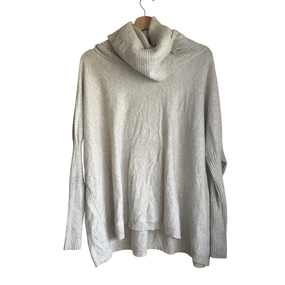 Gypsy Junkies Cotton Cashmere blend Cowl Neck knit Sweater