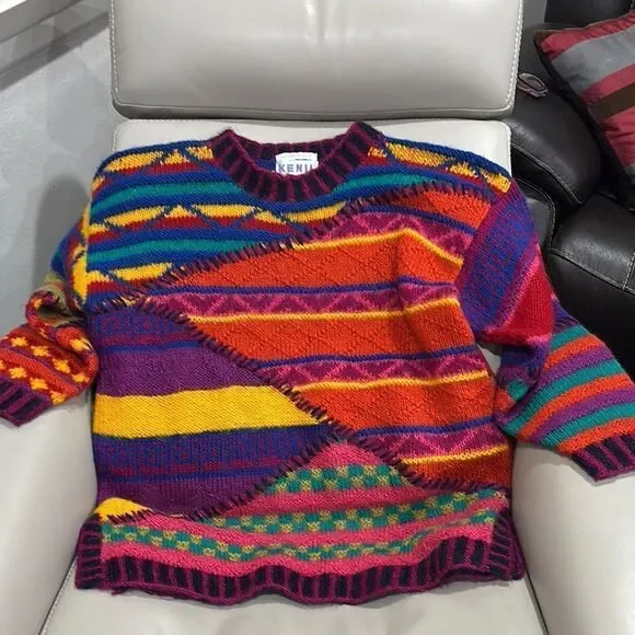 Kenji Multicolor Women's Sweater sz s