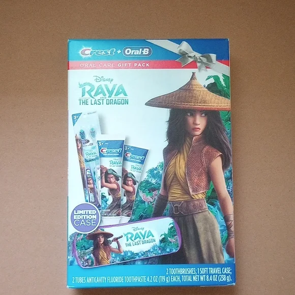 Disney Ray and The Last Dragon Gift Pack. Kids are willing to brush daily .
