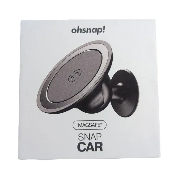Gg3-P ohsnap! Magsafe Snap Car Magentic Car Mount - Black ⬇️