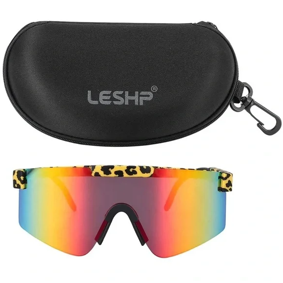 Polarized Sports Sunglasses Cycling Sun Glasses TR90 Frame Glasses