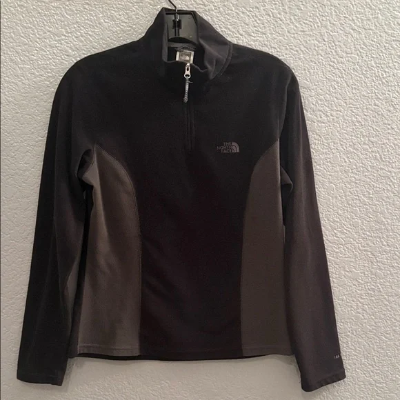 The North Face TKA 100 1/4-Zip Fleece Pullover Sweater Petite Size Small