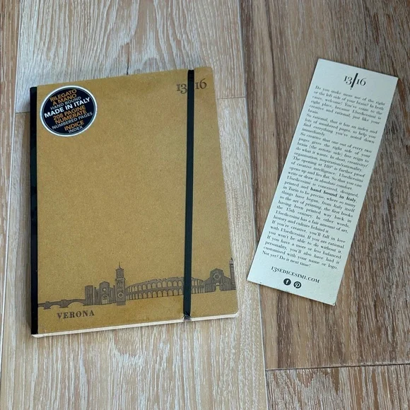 NWT 13Sedicesimi Hand Bound Hardcover Journal