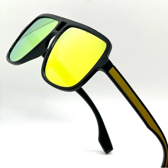 Sports‎ Premium Reflective Flash Full Mirror Mens Women Sunglasses Worker Shades