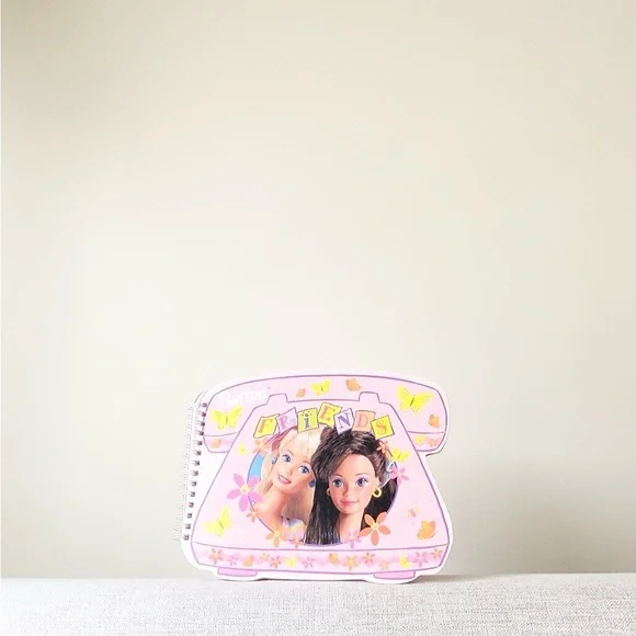 90s vintage Barbie Friendship Notebook Diary