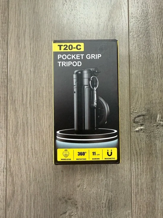 T20-C Pocket Grip Tripod - Black NIB