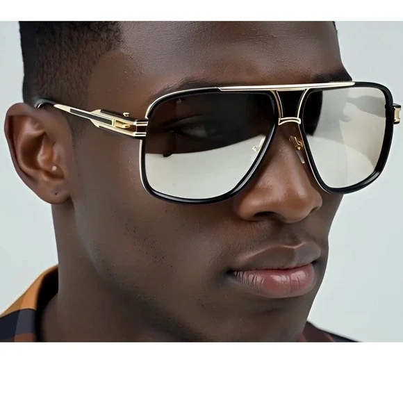 Aviator Sunglasses‎ Square Frame Women Silver Lens Fashion Shades Lentes Gafas