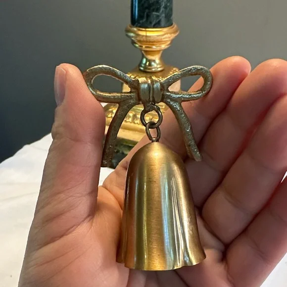 Brass Bow Candle 🕯️ Snuffer Home Accent