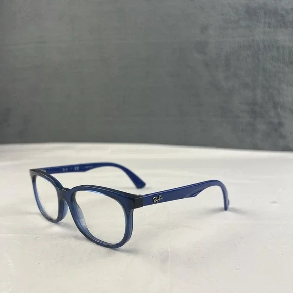 RAY-BAN JR RB1584 3686 Navy Blue Crystal Eyeglasses Frame 48-16-125 EUC!