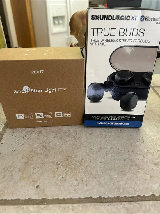 True Buds Wireless Earbuds in Black