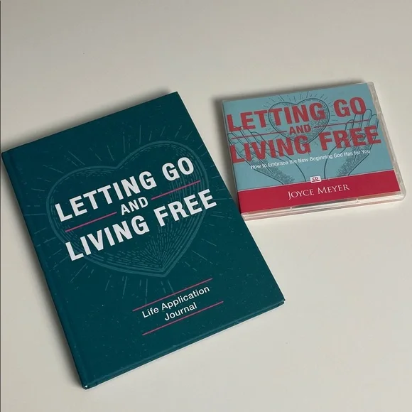 Joyce Meyer Letting Go and Living Free Journal and CD Set