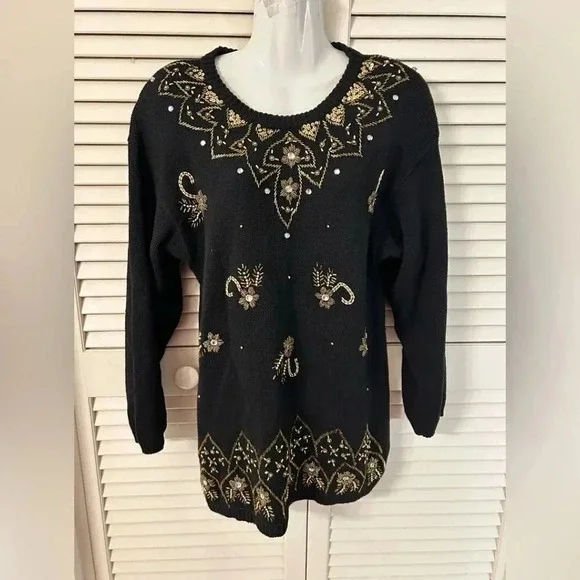 - Vintage Victoria Harbour sweater tunic/mini dress