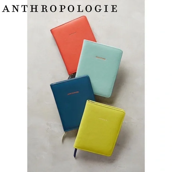Anthropologie Anglophile Journal
