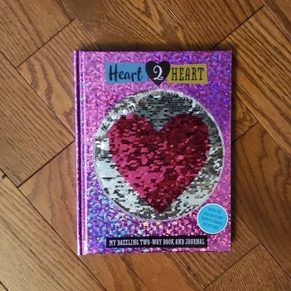 HEART 2 heart my dazzling two way book and journal. NWT