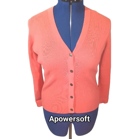 Ribbed Button-Front Cardigan — Banana Republic