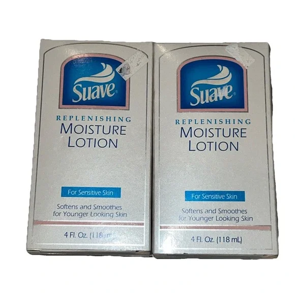 2X-VTG Suave Lotion Replenishing Moisture for Sensitive Skin 4 Oz - W/ Box New