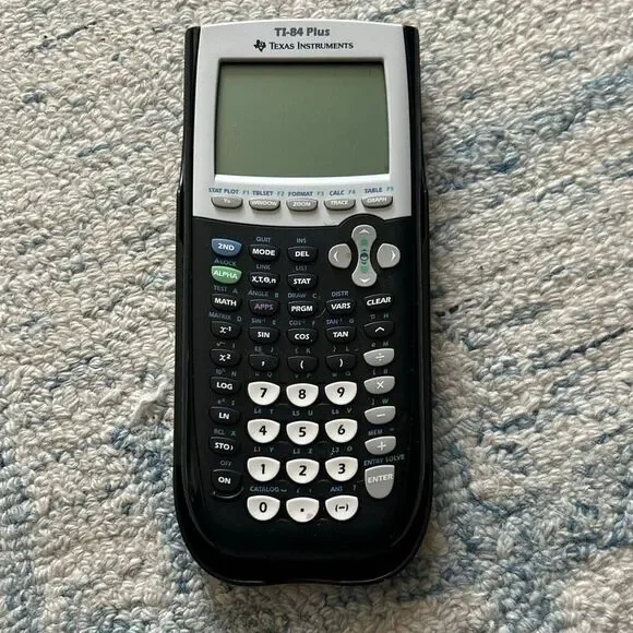 Texas Instruments TI-84 Plus Graphing Calculator 10-Digit LCD