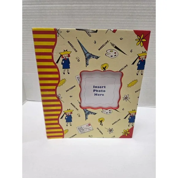 Madeline scrapbooking kit that includes a decorative photo frame box