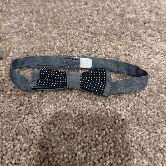 Polka Dot Bow Tie Headband