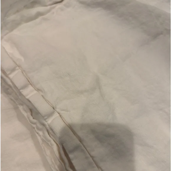 Restoration hardware, queen size linen, duvet, cover