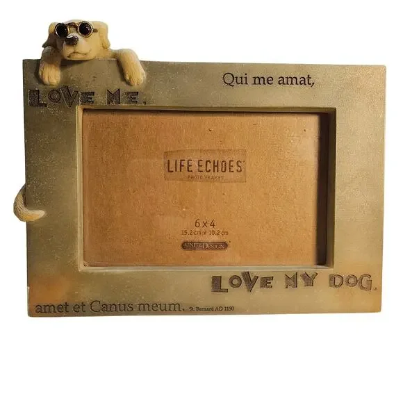 Love Me, Love My Dog Photo Frame for 6