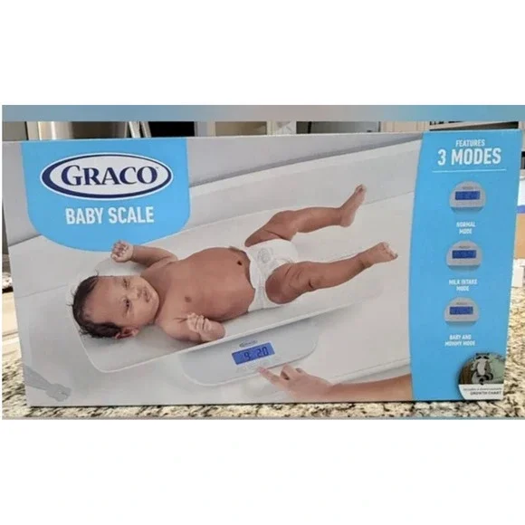 Graco Digital LCD Infant to Toddler to Big Kid‎ Multifunction Baby Weight Scale