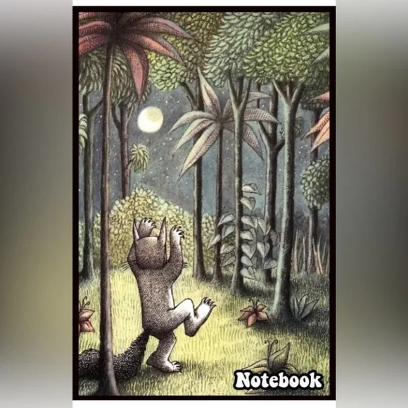 Where The Wild Things Are Notebook, NWOT 👑