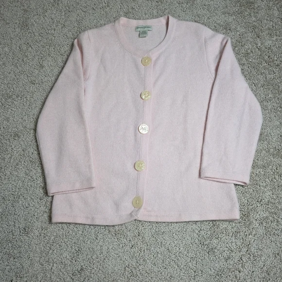Banana Republic Rabbit Hair Wool Blend Women Cardigan Sweater Top Size L
