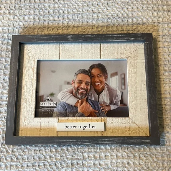 Malden Gray and Cream Picture Frame