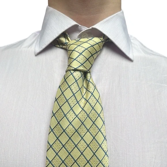 Vintage Paco Rabanne Paris yellow Men’s tie