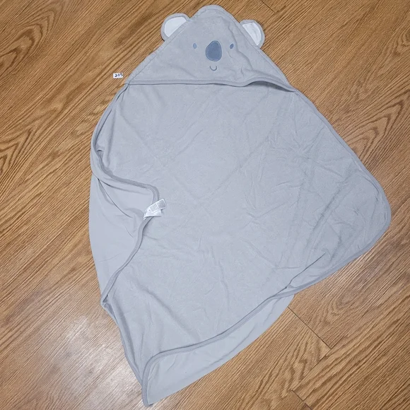 Carter's Koala Infant Hooded Bath Towel Gray