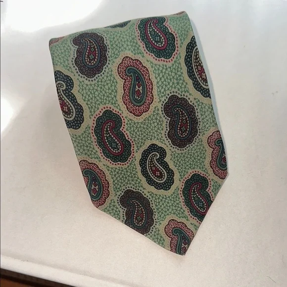 Vintage Fendi Paisley Patterned Men's Tie