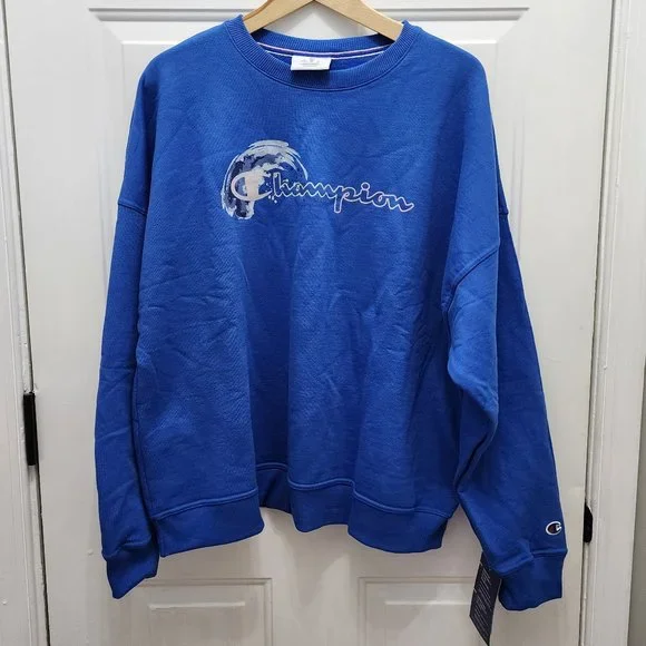 NWT Women's Champion Powerblend Fleece Pullover Sweatshirt Size 2XL