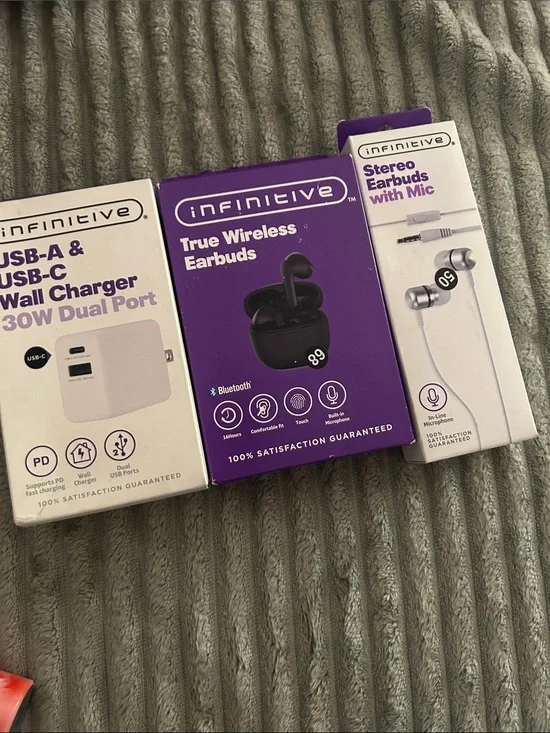 True Wireless Earbuds - Black