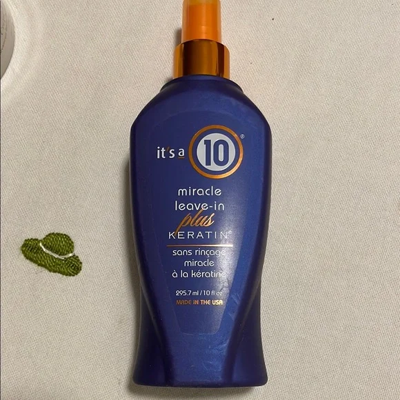 Miracle Leave-In Plus Keratin - 10 oz . Not used.