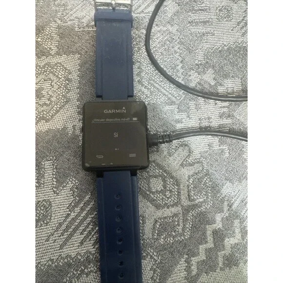 Garmin Vivoactive 1 Activity Fitness Tracker GPS Watch Black Tested With Charger
