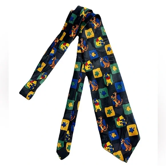 Disney Winnie the Pooh & Tigger Novelty Tie Polyester