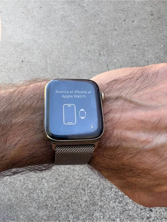 Apple Watch Series 6 44mm Stainless Steel 4G+GPS Milanese Loop Gold