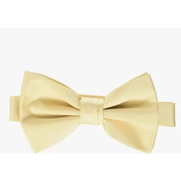 Stacy Adams Bow Tie Ready-Tied Yellow Mens New in Box