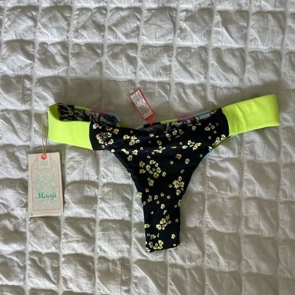 Maaji Black and Yellow Swimwear Collection