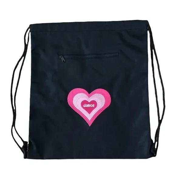 Drawstring Cinch Sackpack‎ Dance Bag NWT