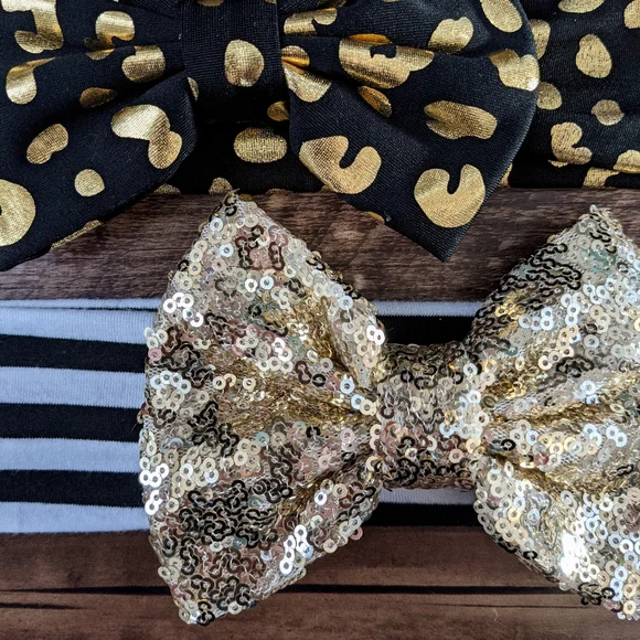 Set of 2 Bow Headbands