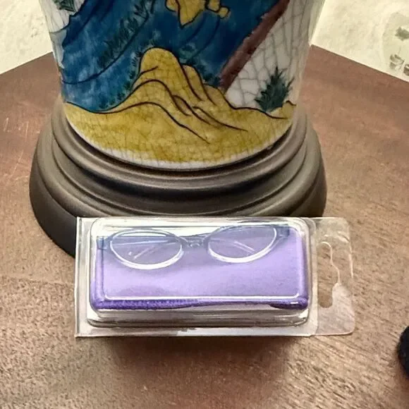 American Girl Two-Tone Glasses & Case Purple/Blue - Item G1753-New in packaging