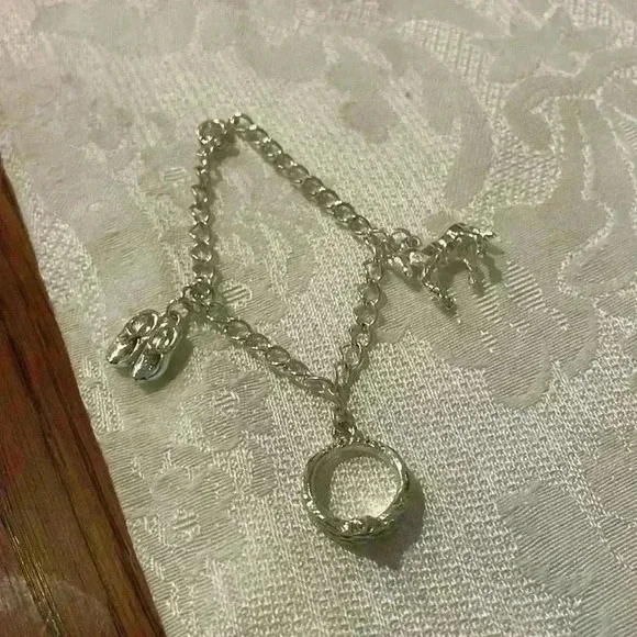 Childrens silver bracelet