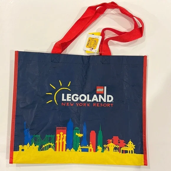 LEGO Legoland New York Resort Kids Bag - Red and Blue