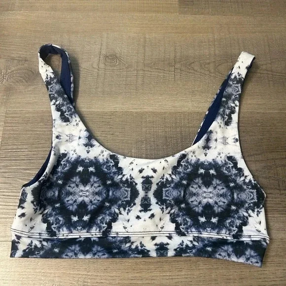 Tie dye bikini top