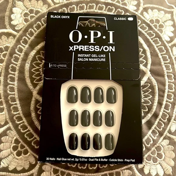 NIB OPI xpression instant manicure black onyx